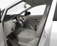 Toyota Innova з детальним інтер'єром 2014 3D модель seats
