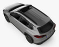 Toyota Corolla Cross 2024 3D模型 顶视图