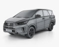 Toyota Innova 2024 Modello 3D wire render