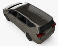 Toyota Innova 2024 3D модель top view