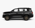 Toyota Land Cruiser US-spec Heritage Edition 2024 3D-Modell Seitenansicht