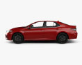Toyota Camry XSE 2024 3D 모델  side view