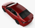 Toyota Camry XSE 2024 3D-Modell Draufsicht