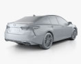 Toyota Camry XSE 2024 3D модель