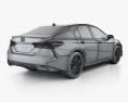 Toyota Camry XSE гибрид 2024 3D модель