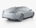 Toyota Camry XSE 混合動力 2024 3D模型