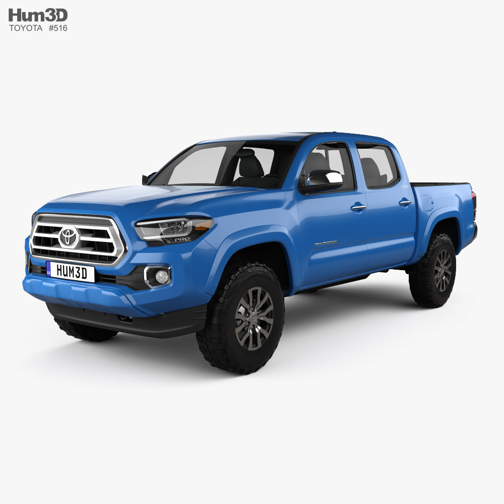 Toyota Tacoma Double Cab Short bed Limited 2024 3D model