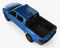 Toyota Tacoma Double Cab Short bed Limited 2024 3d model top view