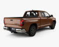 Toyota Tundra Double Cab Standard bed Limited 2024 3d model back view