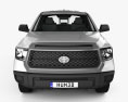 Toyota Tundra 더블캡 Standard bed SR 2024 3D 모델  front view