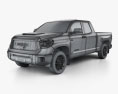 Toyota Tundra Cabine Double Standard bed TRD Pro 2021 Modèle 3d wire render