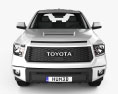 Toyota Tundra Двойная кабина Standard bed TRD Pro 2021 3D модель front view