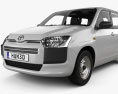 Toyota Probox DX van con interior 2020 Modelo 3D