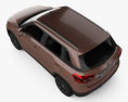 Toyota Urban Cruiser with HQ interior 2023 3d model top view