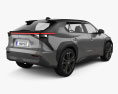 Toyota bZ4X concept 2023 3D-Modell Rückansicht
