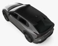 Toyota bZ4X concept 2023 3d model top view