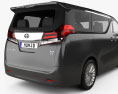 Toyota Alphard hybrid Executive Lounge 2021 3d model