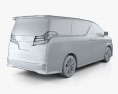 Toyota Alphard S 2024 3D-Modell