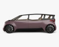 Toyota Fine-Comfort Ride 2018 3D-Modell Seitenansicht