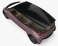 Toyota Fine-Comfort Ride 2018 3D-Modell Draufsicht