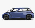 Toyota Rhombus 2023 3D-Modell Seitenansicht