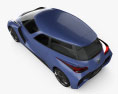 Toyota Rhombus 2023 3D-Modell Draufsicht