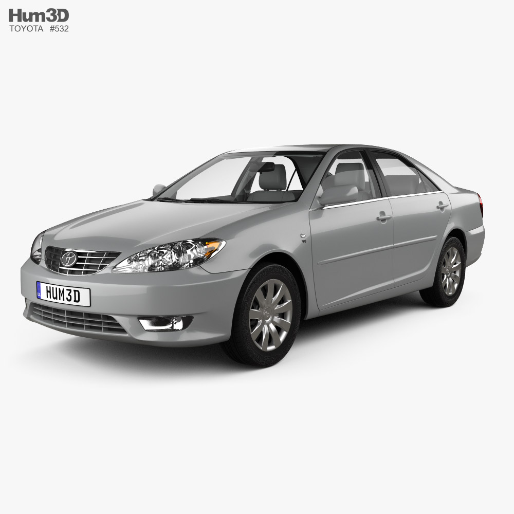 Toyota Camry LE with HQ interior 2006 3D model