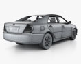 Toyota Camry LE 인테리어 가 있는 2006 3D 모델 