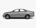 Toyota Camry LE with HQ interior 2006 3d model side view
