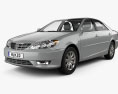 Toyota Camry LE mit Innenraum 2006 3D-Modell