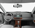 Toyota Camry LE с детальным интерьером 2006 3D модель dashboard