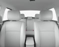 Toyota Corolla LE con interni 2015 Modello 3D