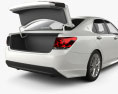 Toyota Crown Hybrid Athlete mit Innenraum 2017 3D-Modell