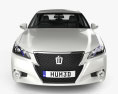 Toyota Crown hybrid Athlete with HQ interior 2017 3d model front view