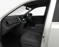 Toyota Crown híbrido Athlete con interior 2017 Modelo 3D seats