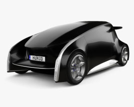 3D model of Toyota Fun VII 2012