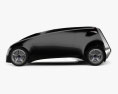 Toyota Fun VII 2012 3D-Modell Seitenansicht