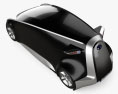 Toyota Fun VII 2012 3D模型 顶视图