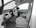 Toyota Sienna HQインテリアと 2014 3Dモデル seats