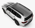 Toyota Land Cruiser GR-S 2024 3D模型 顶视图