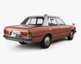 Toyota Crown Taxi 1982 3d model back view