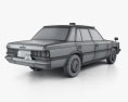 Toyota Crown Taxi 1982 Modelo 3D