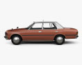 Toyota Crown Taxi 1982 3d model side view