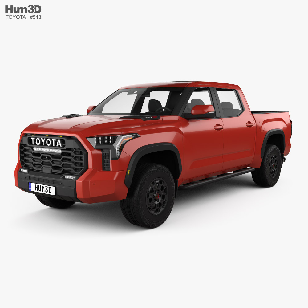 Toyota Tundra CrewMax TRD Pro 2024 3D model