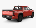 Toyota Tundra CrewMax TRD Pro 2024 3Dモデル 後ろ姿