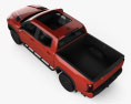 Toyota Tundra CrewMax TRD Pro 2024 3D-Modell Draufsicht