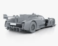 Toyota GR010 混合動力 2022 3D模型