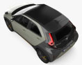 Toyota Aygo X Air Limited 2024 3D模型 顶视图