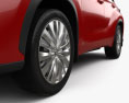 Toyota Highlander Platinum hybrid 2024 3d model