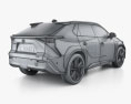 Toyota bZ4X 2024 3Dモデル